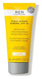 REN Clean Skincare Clean Screen Mattifying Face Sunscreen SPF 30