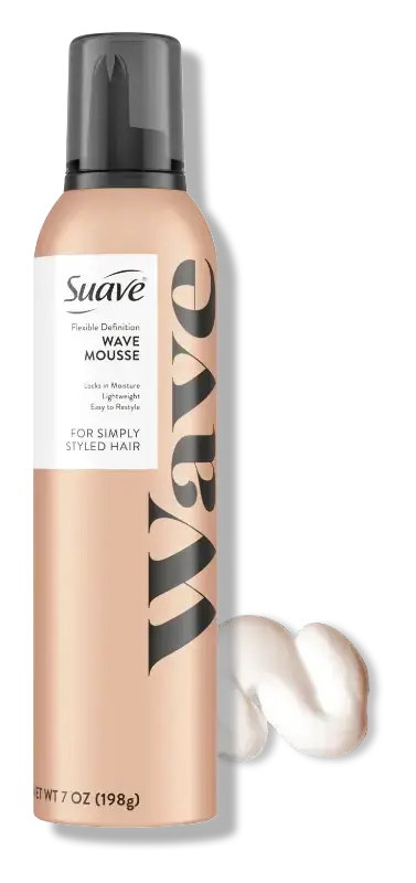 Suave Simply Styled Wave Mousse