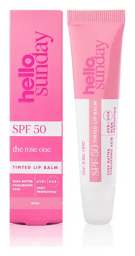 Hello Sunday Tinted Lip Balm SPF 50 The Rose One