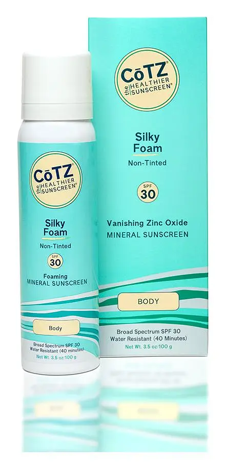 Cotz Skincare Silky Foam Non-Tinted SPF 30