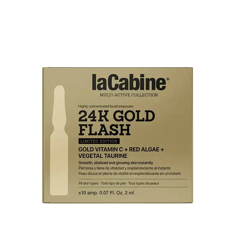 laCabine 24K Gold Flash Ampoules