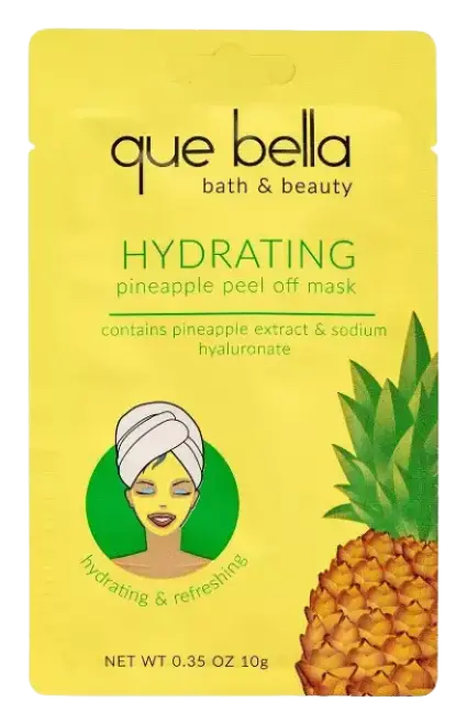 Que Bella Hydrating Pineapple Peel Off Face Mask