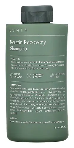 Lumin Keratin Recovery Shampoo
