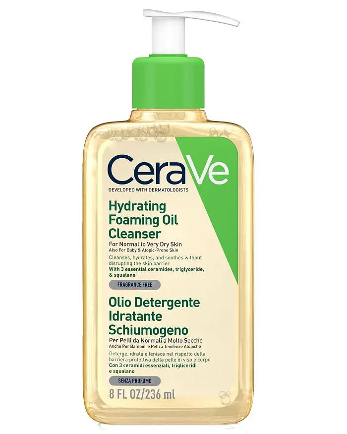 CeraVe Hydrating Foaming Oil Cleanser Italy