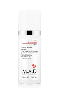 M.A.D Skincare Hyper Sheer SPF 50 Daily Moisturizer