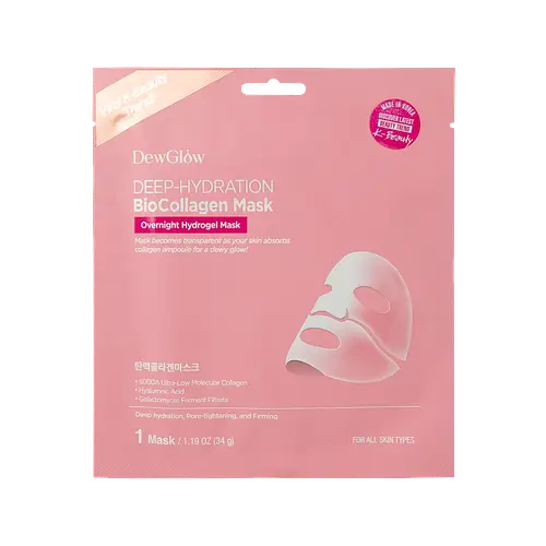 DewGlow Deep-Hydration BioCollagen Mask