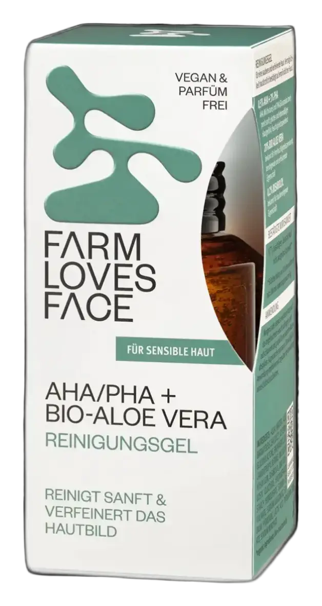 Farm Loves Face AHA/PHA + Bio-Aloe Vera Reinigungsgel
