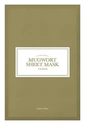 I'm from Mugwort Sheet Mask