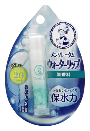 Rohto Mentholatum Water Lip Balm SPF 20 PA++ Fragrance Free
