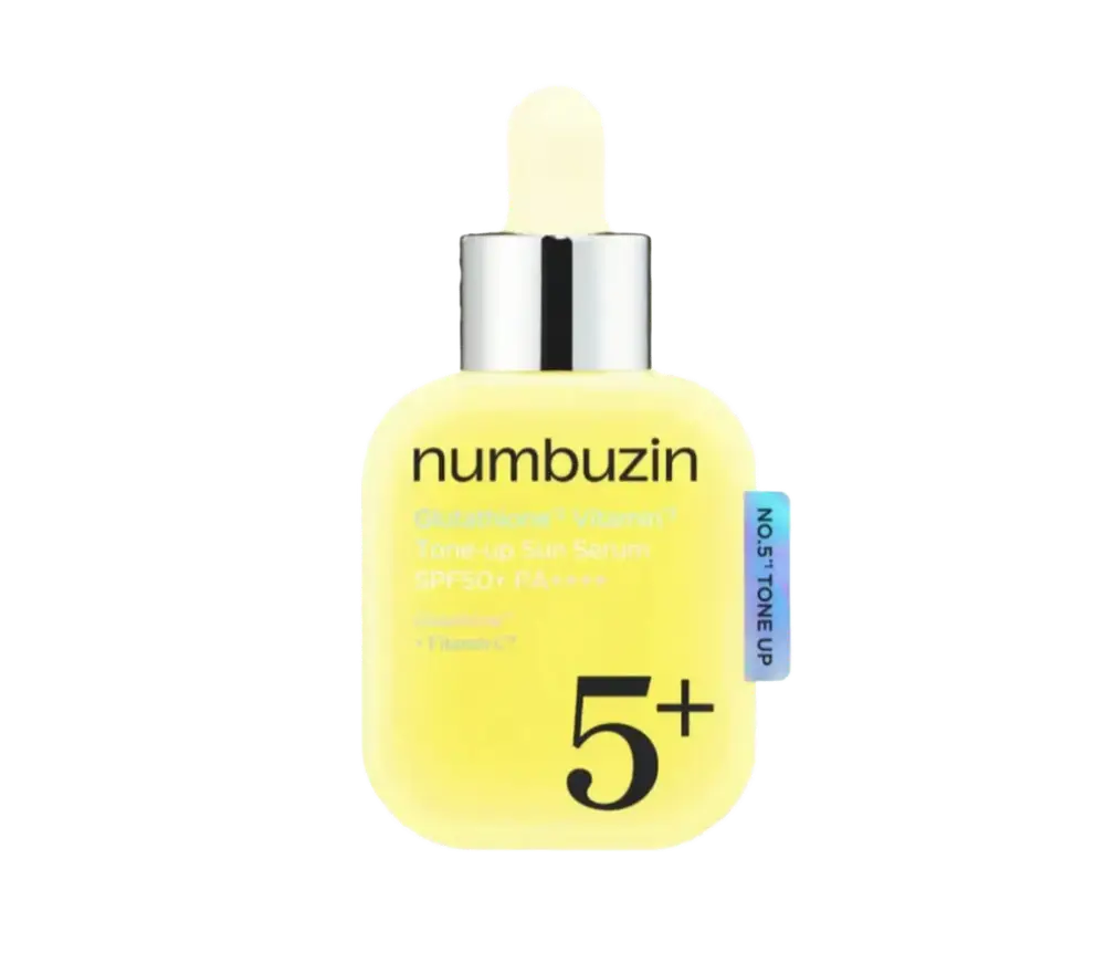 Numbuzin No.5 Glutathione Vitamin Tone-Up Sun Serum SPF50+ PA++++