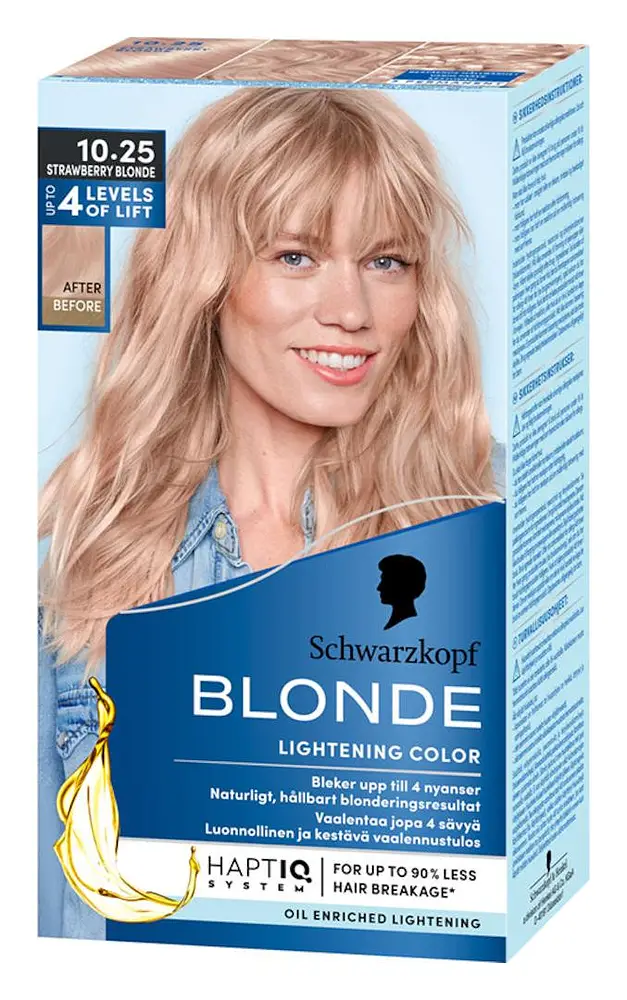 Schwarzkopf Professional Blonde Lightening Color 10.25 Strawberry Blonde