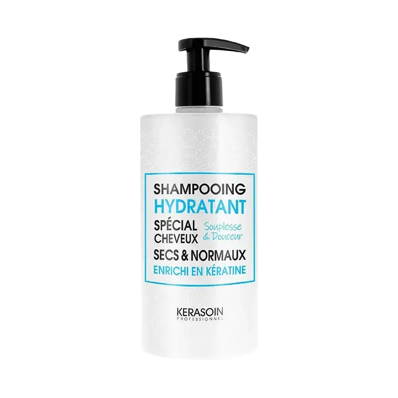 Kerasoin Professionnel Shampooing Hydratant Spécial Cheveux Secs & Normaux