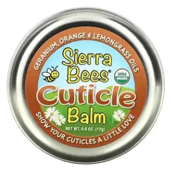 Sierra Bees Cuticle Care Balm - Geranium, Orange & Lemongrass
