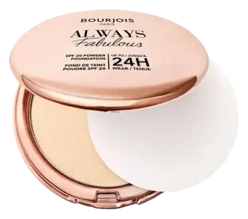 Bourjois Paris Always Fabulous SPF 20 Powder Foundation 115 Golden Ivory