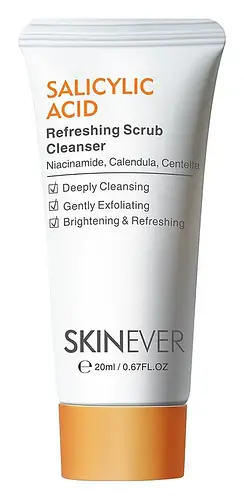 Skinever Salicylic Acid Refreshing Scrub Cleanser