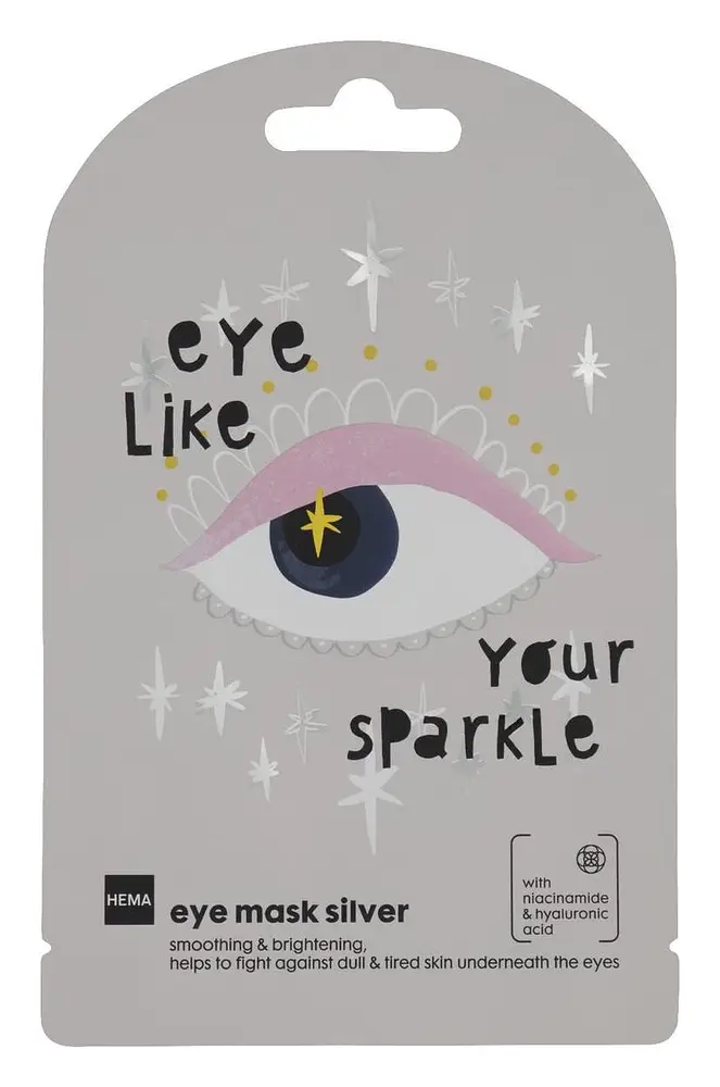 HEMA Eye Mask Silver