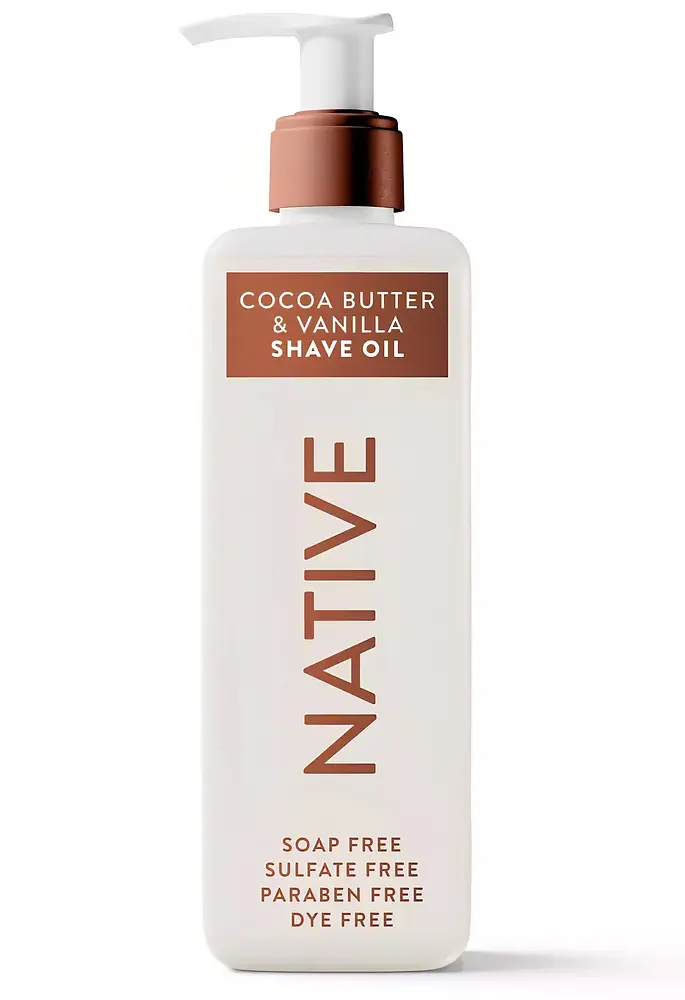Native Shave Oil Cocoa Butter & Vanilla
