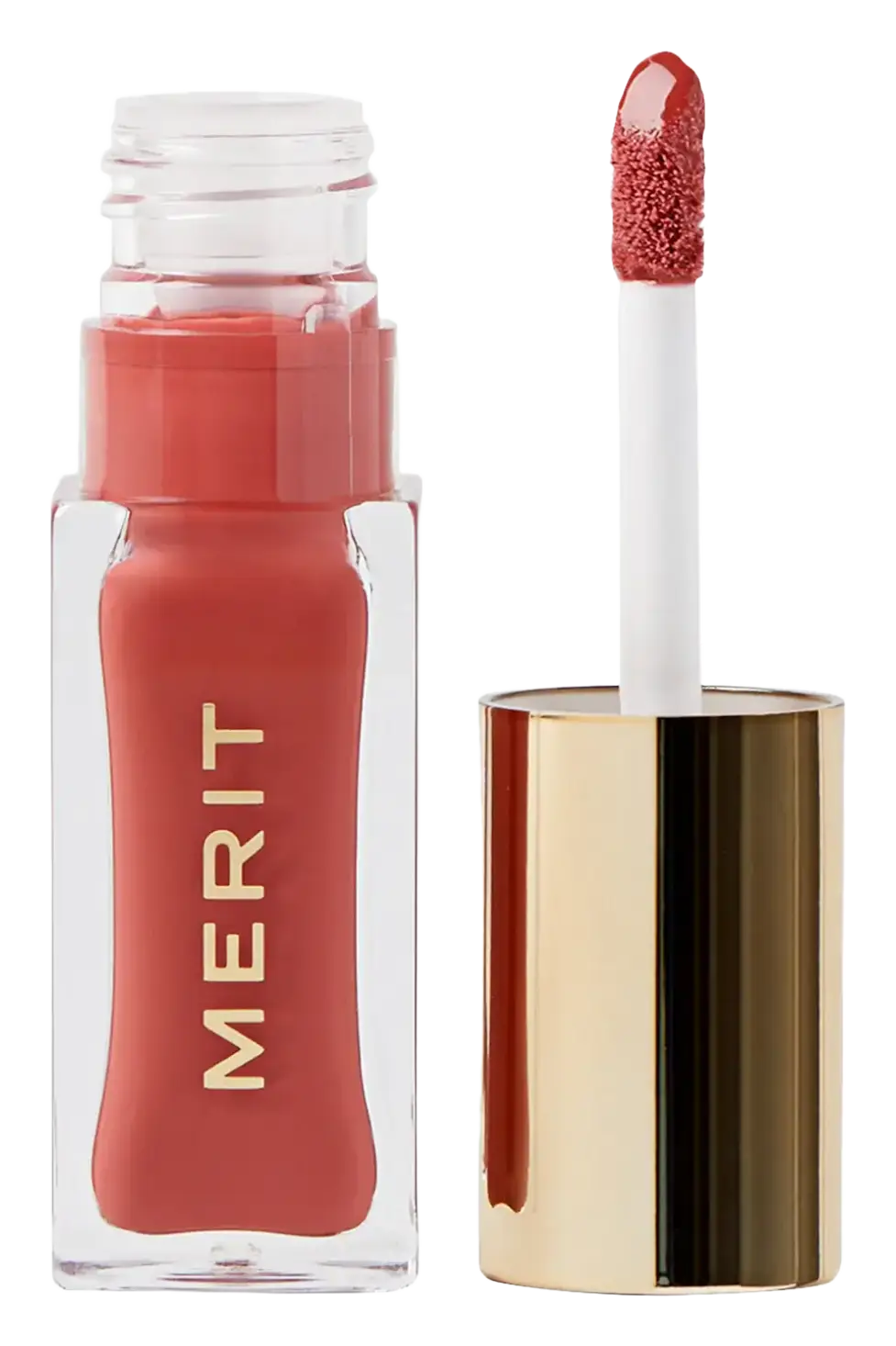 Merit Beauty Shade Slick Classics Tinted Lip Oil Pink Beet