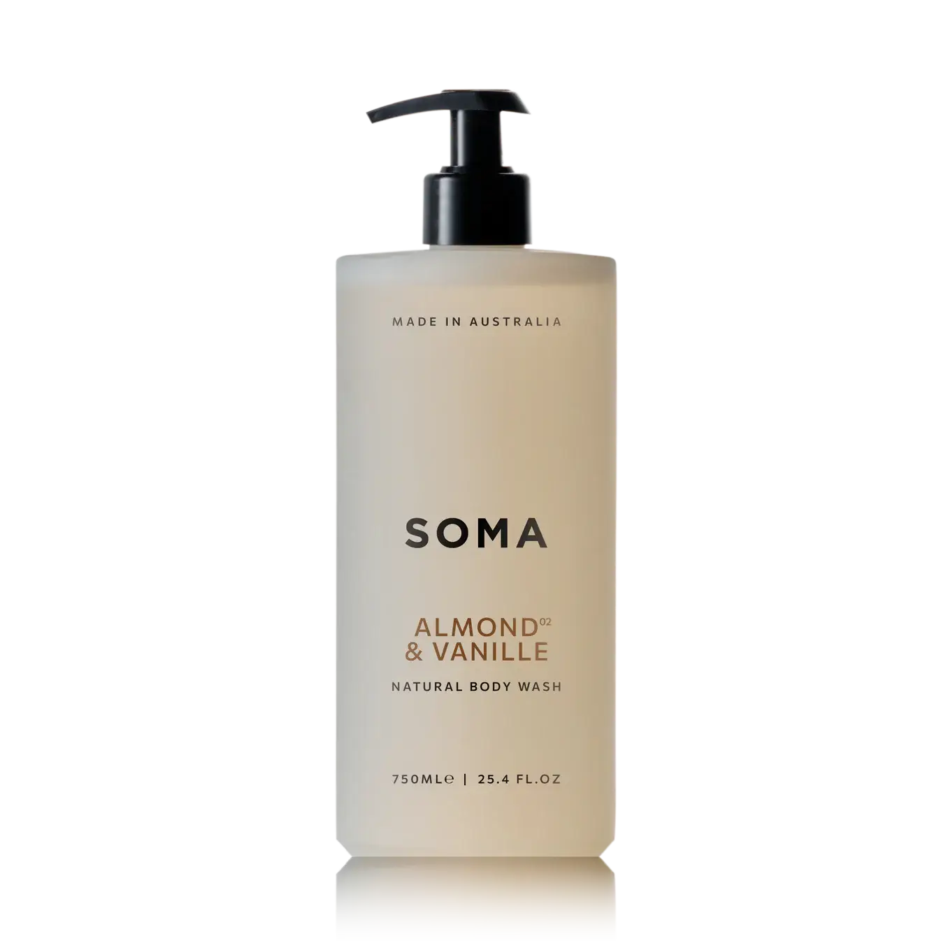 Soma Natural Body Wash 02 Almond & Vanille