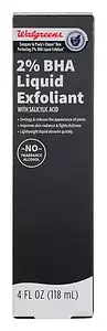 Walgreens 2% BHA Liquid Exfoliant With Salicylic Acid