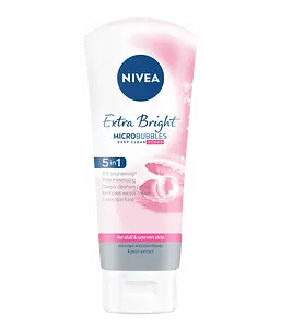 Nivea Extra Bright Microbubbles Scrub Malaysia