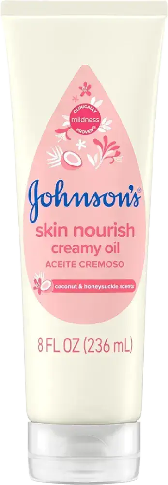 Johnson's Baby Skin Nourish Creamy Oil Coconut & Honeysuckle