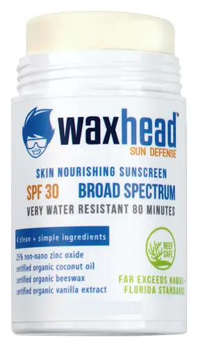 Waxhead Sun Defense Natural Sunscreen Stick SPF 30