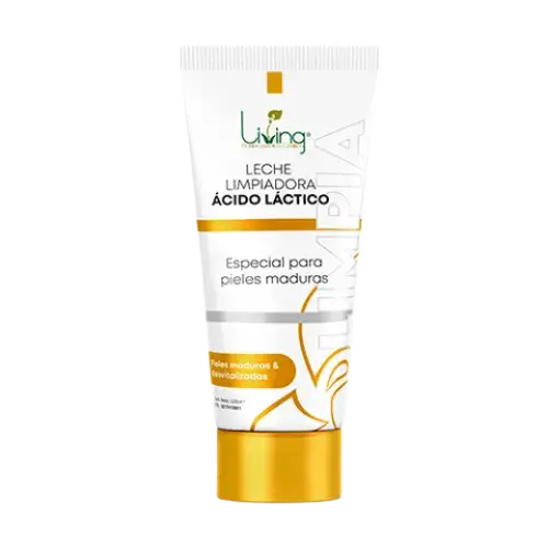 Living Dermocosmética Científica Leche Limpiadora Ácido Láctico