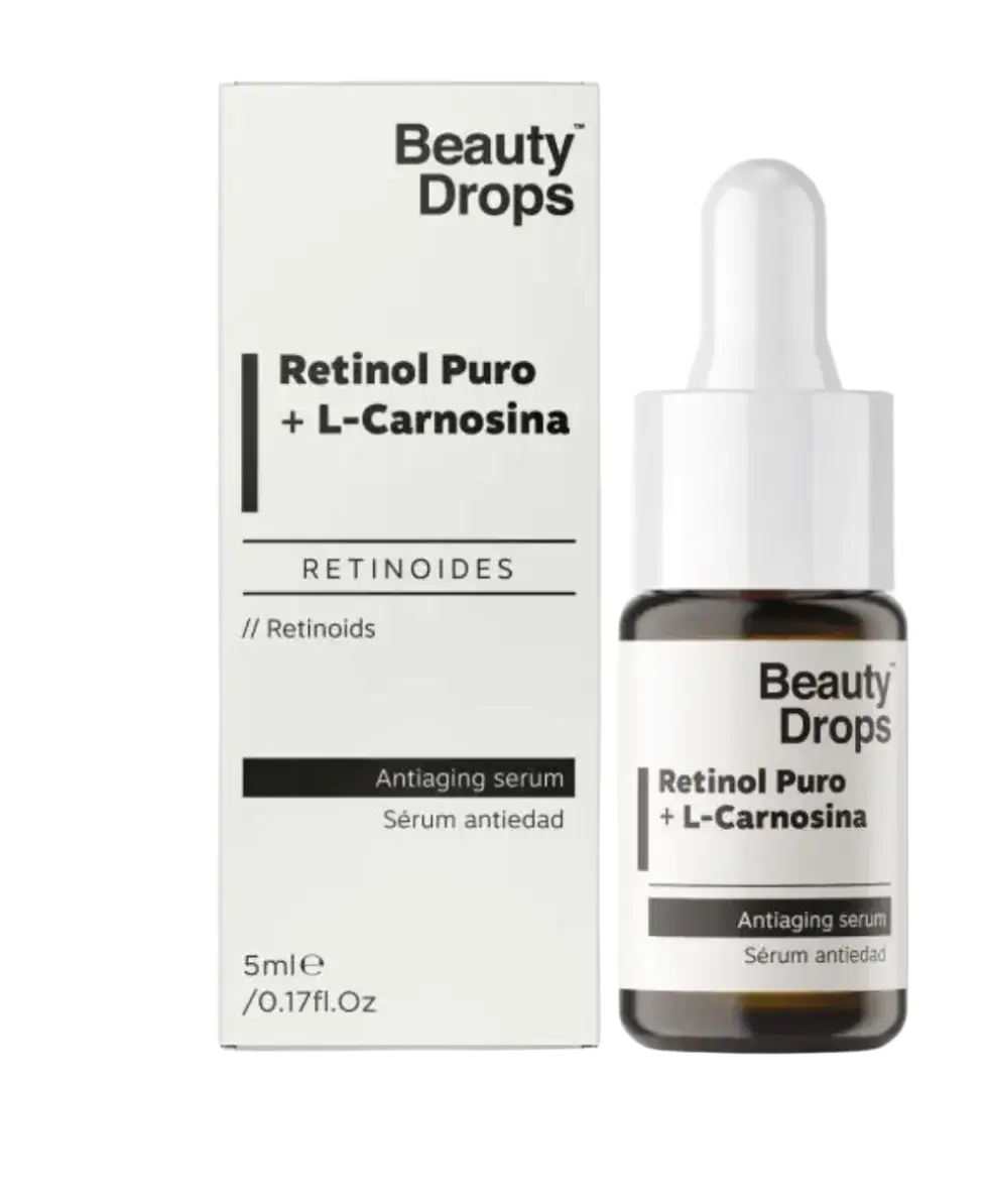 beauty drops 0,1% Retinol Puro + L-Carnosina Antiaging Serum