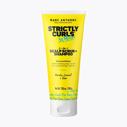 Marc Anthony Strictly Curls 3X Moisture 2-in-1 Scalp Scrub + Shampoo