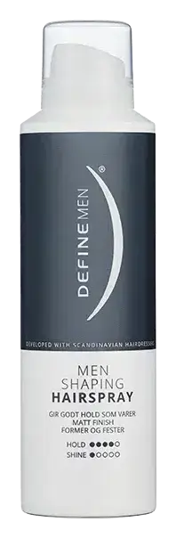 Define Men Shaping Hairspray