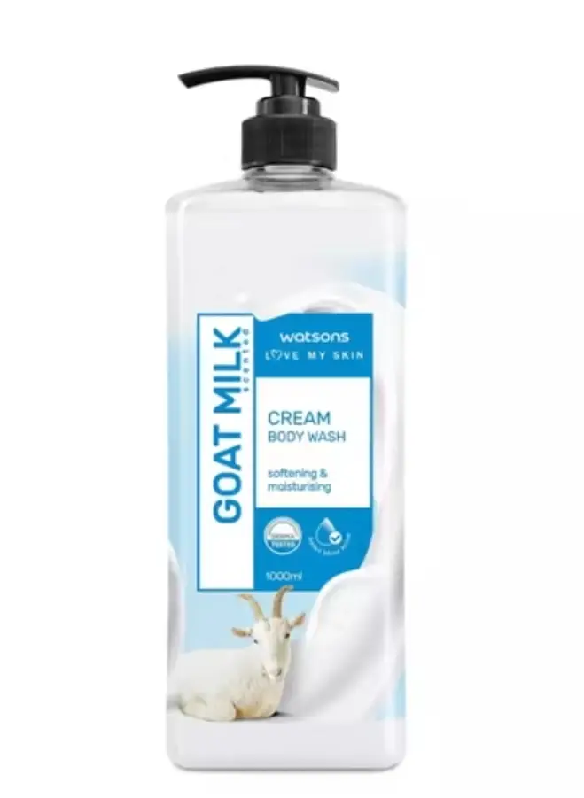 Watsons Goat Milk Scented Cream Body Wash