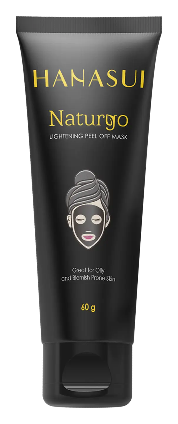 Hanasui Naturgo Peel Off Mask Black Tube