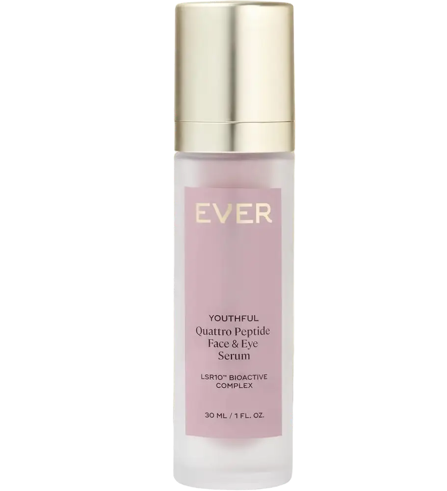 Ever Skincare Youthful Quattro Peptide Face & Eye Serum