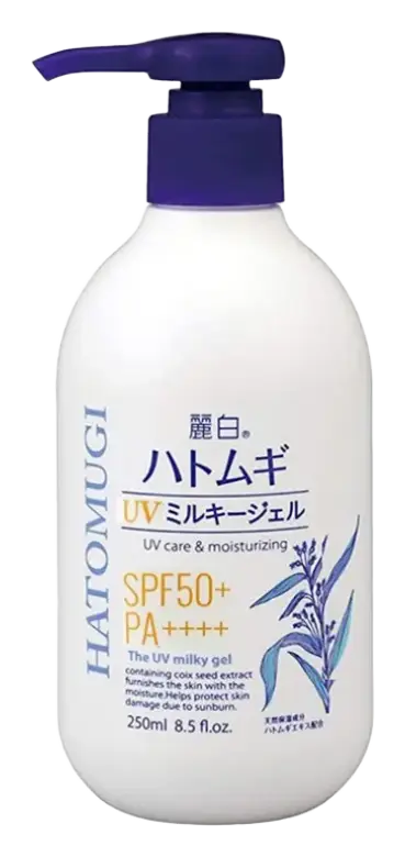 KUMANO COSME Hatomugi UV Care & Moisturizing The UV Milky Gel SPF 50+ PA++++