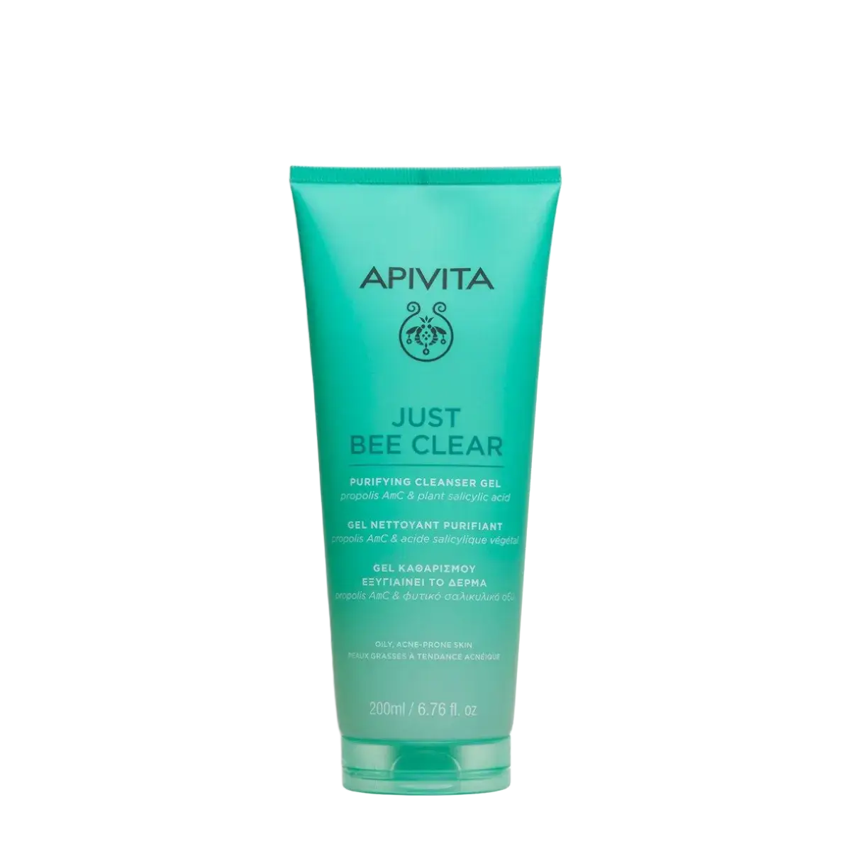 Apivita Natural Cosmetics Just Bee Clear Purifying Cleanser Gel