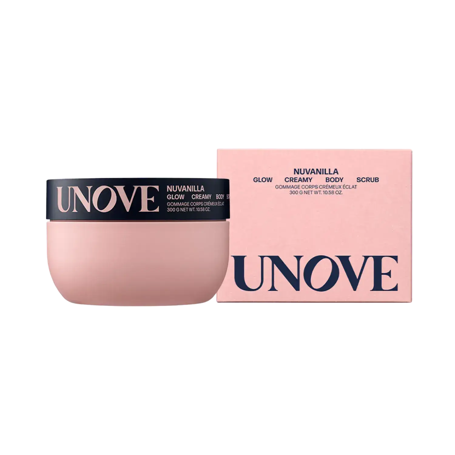 unove Glow Creamy Body Scrub Nu Vanilla