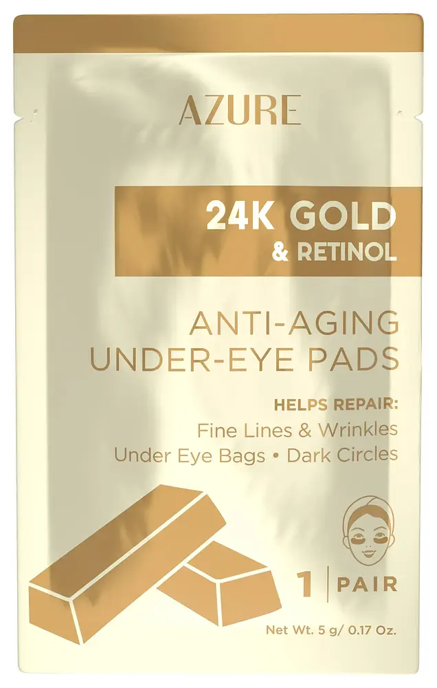 Azure 24K Gold & Retinol Anti-Aging Under Eye Pads