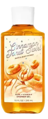 Bath & Body Works Cinnamon Donut Swirl Shower Gel