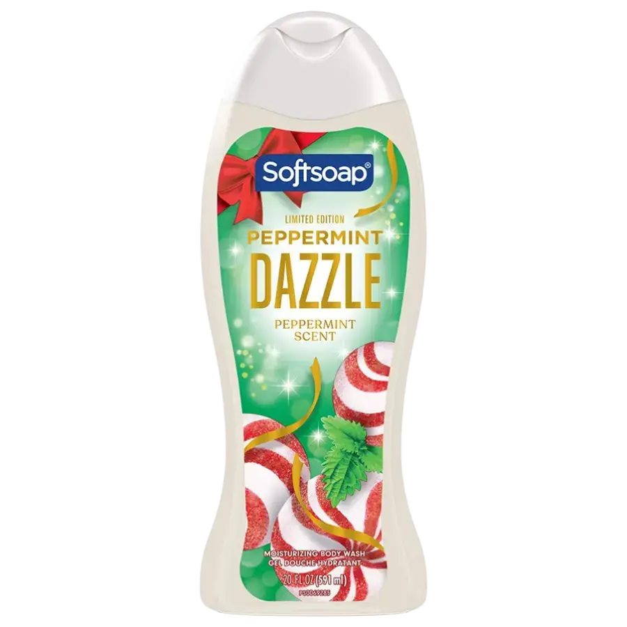 Softsoap Moisturizing Body Wash Peppermint Dazzle