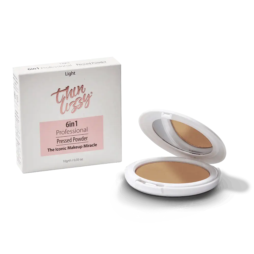 Thin Lizzy 6 In 1 Professional Pressed Powder Light