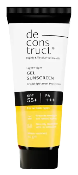 Deconstruct Gel Sunscreen SPF 55+