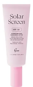 Gem Solar Screen Hydrating Face Sunscreen Lotion SPF 50+