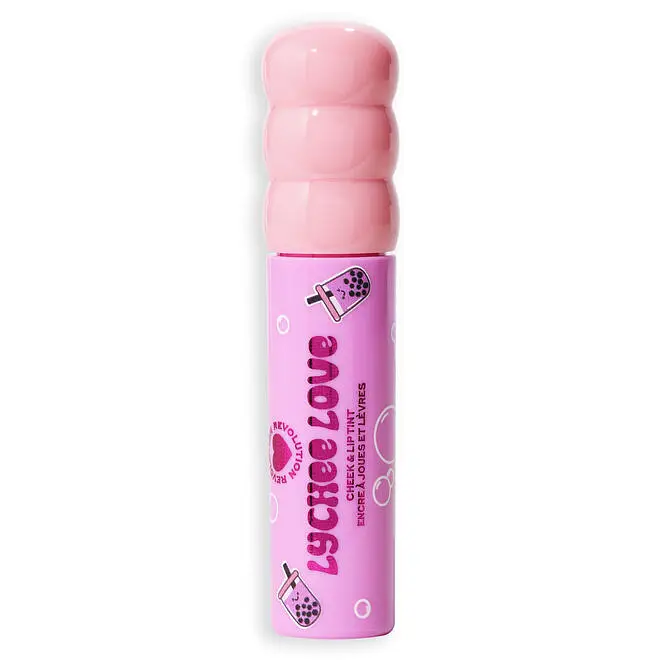 Revolution Beauty I Heart Revolution Bubble Tea Milky Blush + Lip Tint Lychee Love Pink