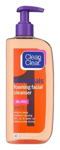 Clean & Clear Essentials Foaming Oil-Free Facial Cleanser