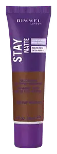 Rimmel London Stay Matte Liquid Mousse Foundation 605 Deep Chocolate