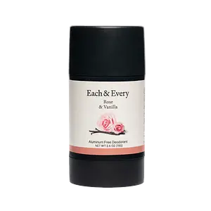 Each & Every Natural Deodorant Rose & Vanilla