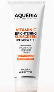 Aqueria Vitamin C Brightening Sunscreen SPF 50