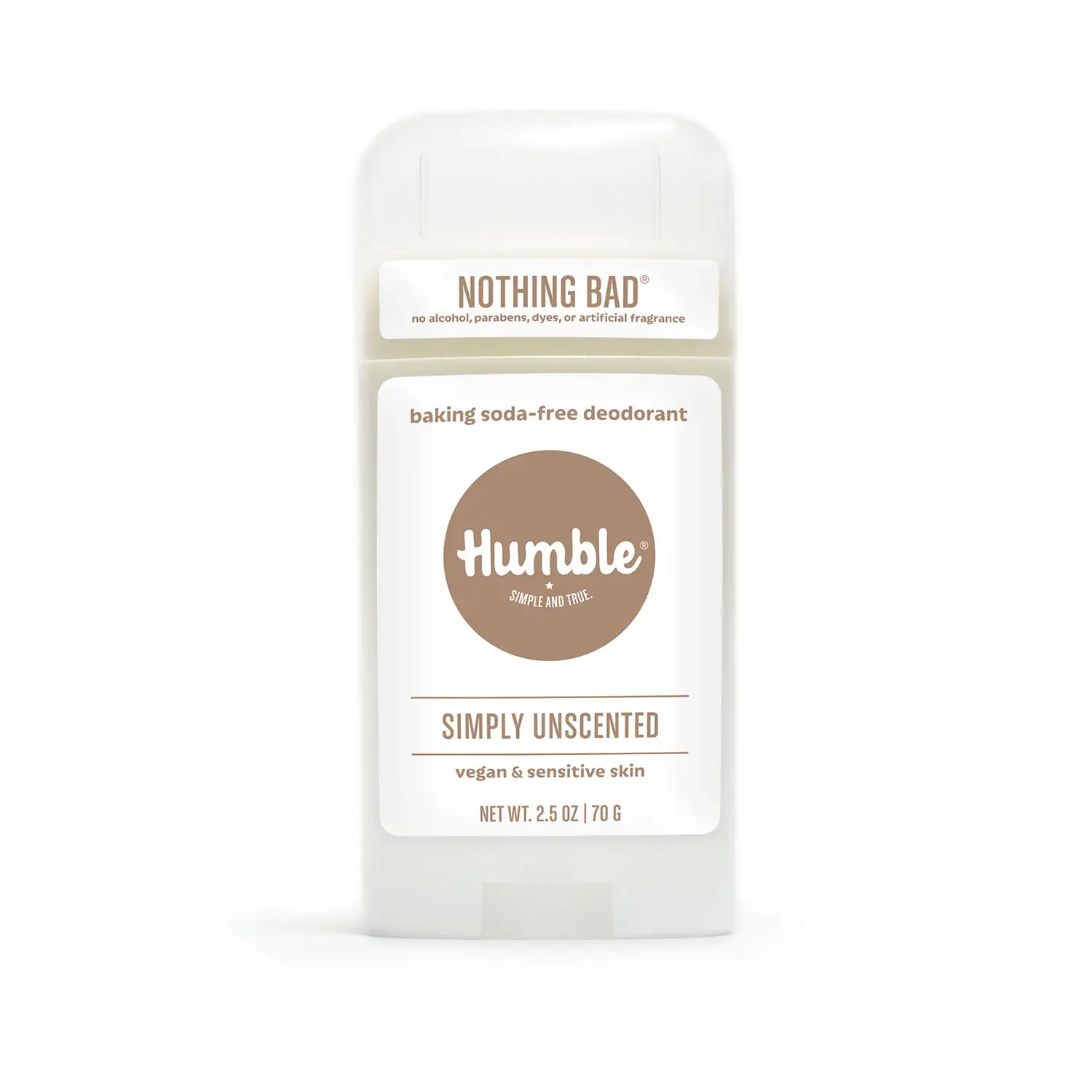 Humble Brands Vegan & Sensitive Skin Deodorant Simply Unscented Deodorant