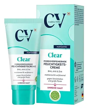 Cadea Vera Porenverfeinernde Feuchtigkeitscreme